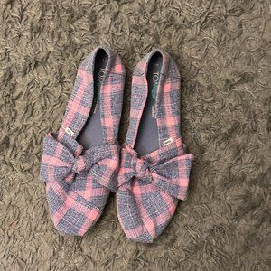 Pink and Purple Bow Toms